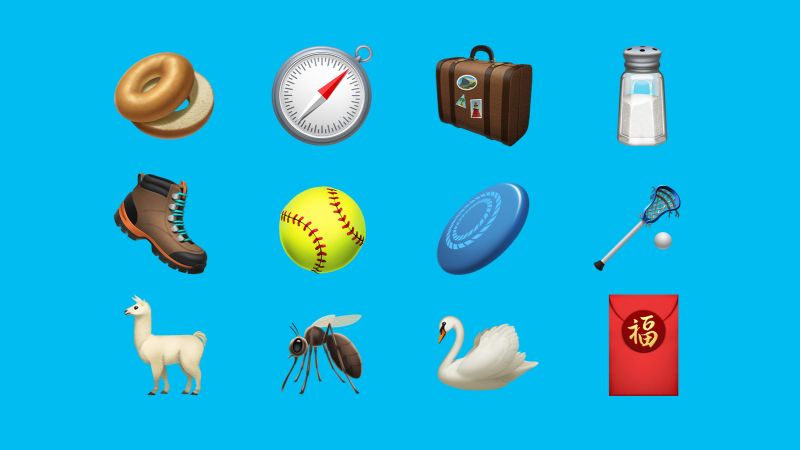 Emoji Baru iOS 12.1: Llama, Bagel, dan Frisbee