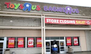 Merek Toys 'R' Us dapat dihidupkan kembali menjadi judul yang unik dalam bahasa Indonesia